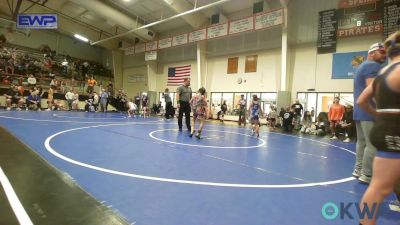 70 lbs Semifinal - Micael Boso, Choctaw Ironman Youth Wrestling vs Bennett Dawson, Team Tulsa Wrestling Club