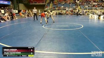 114 lbs Placement Matches - Talen Tuchscherer, E2-Fargo Davies vs Grady Iverson, W4-Bismarck Century