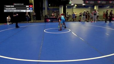 140 lbs Semis - Tiger Ruiz, NB Elite Wrestling Club vs Julian Smith, All I See Is Gold Academy
