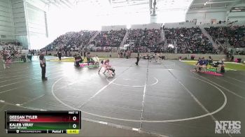 157 lbs Cons. Round 3 - Deegan Tyler, Spanish Springs vs Kaleb Viray, SLAM! NEVADA