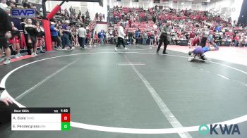 105 lbs Quarterfinal - Adaley Siale, Chaparral Kids Wrestling Club vs Elizabeth Pendergrass, Ark City Takedown