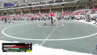 80 lbs Cons. Round 2 - Brooks Alexander, Andover vs Cooper Gerety, Rams Wrestling
