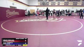 207 lbs Quarterfinal - Alia Vunipola, Skyline College vs Grace Mercado, Sacramento City College