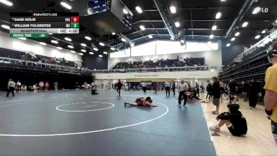 197 lbs Quarterfinal - William Fulgentes, Moorpark College vs Dane Holm, Victor Valley College