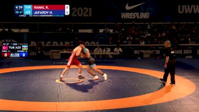 67 kg Semifinal - Kadir Kamal, Tur vs Hasrat Jafarov, Aze