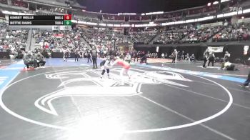 G125-5A Cons. Semi - Kinsey Wells, Roosevelt High School Girls vs Bettie Rains, Thornton Girls