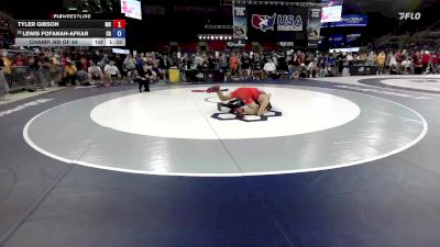 175 lbs Champ. Rd Of 64 - Tyler Gibson, MO vs Lewis Fofanah-Afkar, CA