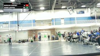 133 lbs Round 2 (8 Team) - Kaden Lapaugh, Southwestern Michigan Community College vs Marquan Godfrey, Joliet Junior College