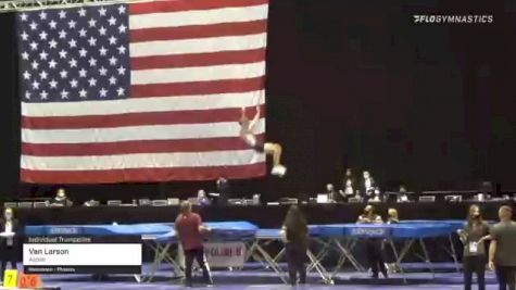 Van Larson - Individual Trampoline, Aspire - 2021 USA Gymnastics Championships