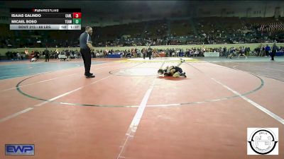 68 lbs Quarterfinal - Isaias Galindo, Carl Albert vs Micael Boso, Team Choctaw