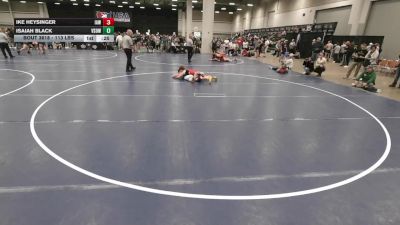 113 lbs Cons. Rd Of 32 - Isaiah Black, Victory School Of Wrestling vs Ike Heysinger, Immortal Athletics WC