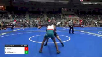 115 lbs Consolation - Alexsander West, New Mexico Wolfpack vs Zachary Williams, Nebraska Wrestling Academy