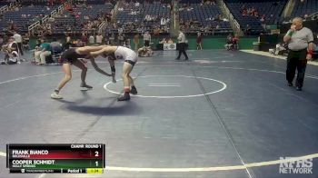 4A 138 lbs Champ. Round 1 - Frank Bianco, Rolesville vs Cooper Schmidt, Holly Springs