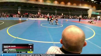 107 lbs Champ. Round 1 - Shaylee Gavin, Fernley vs Libby Roberts, University High School