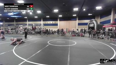 114 lbs Consi Of 8 #2 - West Thompson, The Best Wrestler Reno vs Elliott Sanders, Black Cat WC