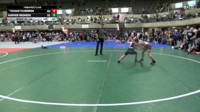 90 lbs Round 2 - Hogan Flemming, Rocori vs Karver Meiners, Caledonia