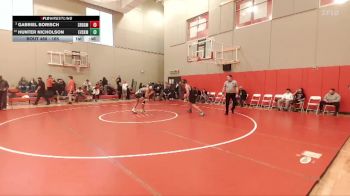 165 lbs Cons. Round 5 - Hunter Nicholson, East Valley (Spokane) vs Gabriel Borisch, Southridge