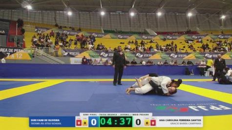 ANA CAROLINA FERREIRA SANTOS vs SURI FAIM DE OLIVEIRA 2026 FPJJ Circuito Paulista GI Etapa 3