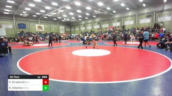 184 lbs 9th Place - Ramon Arredondo, Bullard vs Noel Ceballos, Monache