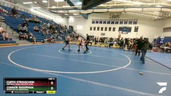 285 lbs Round 1 - Curtis Strohschein, Greybull Basin Athletic Club vs Connor Shoopman, Riverton USA Wrestling