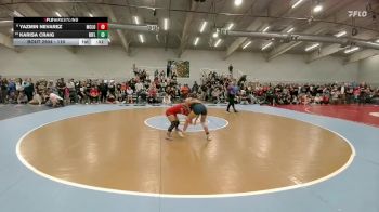 110 lbs Cons. Round 7 - Yazmin Nevarez, McLoud vs Karisa Craig, Rifle