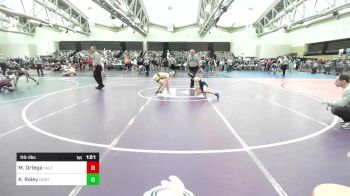 110-I lbs Round Of 32 - Matty Ortega, Yale Street vs Kieran Raley, North Hunterdon