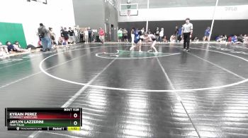 105 lbs Semifinal - Jaylyn Lazzerini, Team Tulsa vs Kyrain Perez, Standfast Wrestling