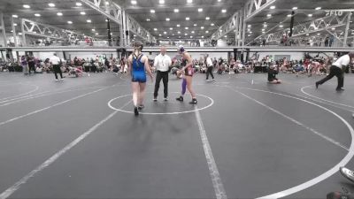 118 lbs Round 1 (6 Team) - Jocelyn Danbe, Razor PinkWave vs Ariahna Moore, BC Lady Predators
