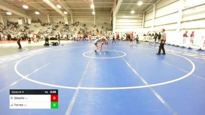 126 lbs Consi Of 4 - Patrick Okeefe, NJ vs Jason Torres, PA