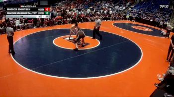 144 lbs Finals (8 Team) - Maddox Stonitsch, Joliet (Catholic Academy) vs Maksim Mukhamedaliyev, Arlington Heights (Hersey)