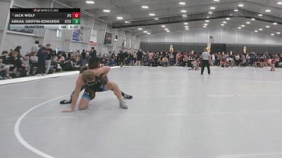 190 lbs Quarters - Jack Wolf, Jack Pine Savage vs Arkail Griffin-Edwards, Beat The Streets Chicago