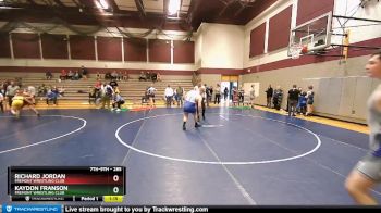 285 lbs Semifinal - Kaydon Franson, Fremont Wrestling Club vs Richard Jordan, Fremont Wrestling Club