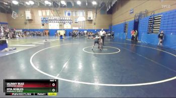 100lbs Champ. Round 3 - Iaunny Ruiz, Hermiston (Girls) vs Mya Robles, Peninsula (Girls)