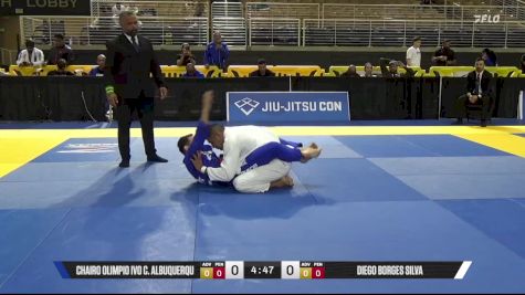 Diego Borges Silva vs Chairo Olimpio Ivo C. Albuquerqu 2025 Pan Jiu Jitsu IBJJF Championship