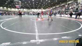 125 lbs Round Of 64 - Aidan Larson, Hermiston Wrestling vs Travys Solis, Nevada Elite