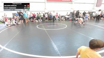 45 lbs Round Robin 4 - Orlando Benczo, Tri State Hammers-Yth vs Wyatt Rezendes, EP Rattlers-Yth