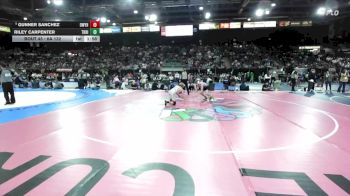 6A 132 lbs Champ. Round 1 - Gunner Sanchez, Owyhee vs Riley Carpenter, Thunder Ridge