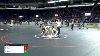 132 lbs Prelims - Ethan Tran, Century vs Kaiden Abell, Dayton