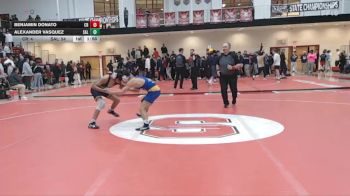 113 lbs Finals (8 Team) - Alexander Vasquez, Salesianum vs Benjamin Donato, Caesar Rodney