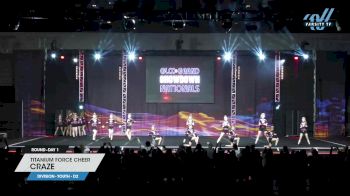 Titanium Force Cheer - Craze [2023 L3 Youth - D2 Day 1] 2023 GLCC Schaumburg Grand Nationals