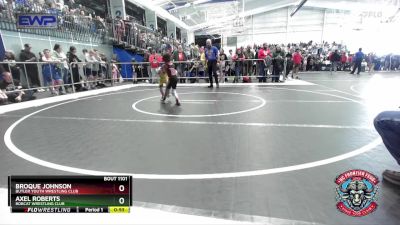 46 lbs Champ. Round 1 - Axel Roberts, Bobcat Wrestling Club vs Broque Johnson, Butler Youth Wrestling Club