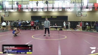 145 lbs Cons. Round 2 - Mason Drake, Ubasa Wrestling Academy vs Tien Pham, Big Game Wrestling Club