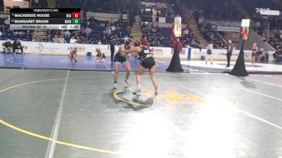 145 lbs Round Of 16 - Mackenzie House, Bristol County/Dighton Rehoboth vs Margaret Braun, Nashoba