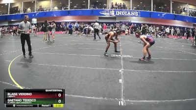 133 lbs Quarterfinal - Gaetano Tedesco, Florida A&M University vs Blaise Verdino, Liberty