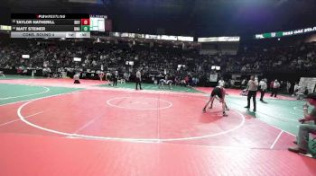 128 lbs Cons. Round 4 - Matt Steiner, Unattached vs Taylor Hatherill, BKV1