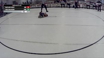 20 lbs 7th Place Match - Leo Salazar, Lincoln Squires Wrestling Club vs Baylor Wipf, Conestoga Wrestling Club