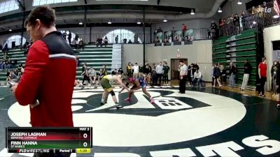 175 lbs Cons. Round 2 - Finn Hanna, St Mark`s vs Joseph Lagman, Dematha Catholic