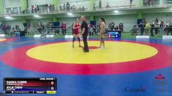 53kg Cons. Round 1 - Danika Currie, Alberni Valley WC vs Rylie Chew, Coast WA