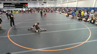 75 lbs Cons. Round 2 - Graham Gabler, Alber Athletics vs Abbass Muaalla, Unattached