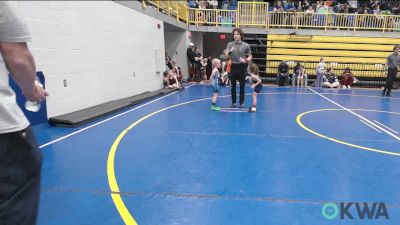 40 lbs Semifinal - Blaire Boyd, Standfast vs Kove Goodin, Cowboy Wrestling Club